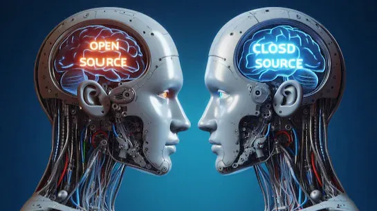 The Open Source vs. Closed Source AI War