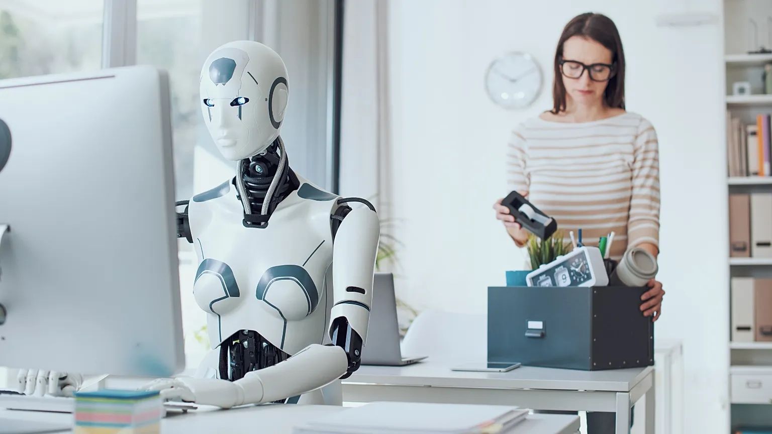 Losing Your Job to AI Isn't Temporary It's Permanent Damage